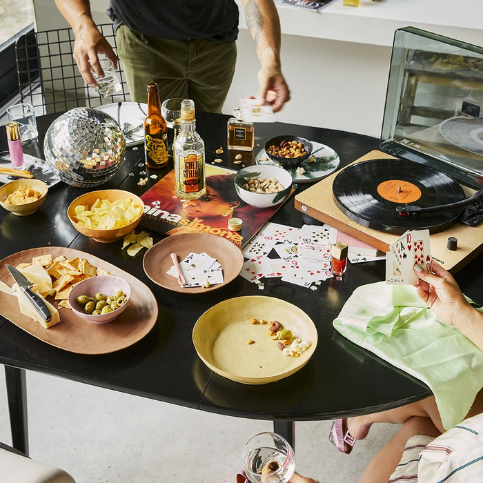 HKliving Bold & Basic Kom Ø 12,5 cm - Set van 4