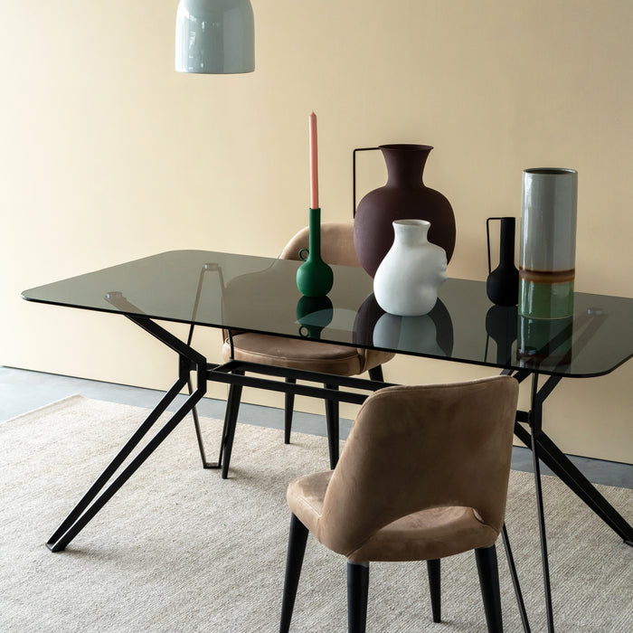 POLSPOTTEN Roman Vaas Set van 4 - Zwart