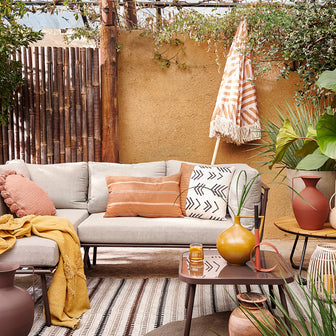 POLSPOTTEN Roman Vaas Set van 3 - Bruin