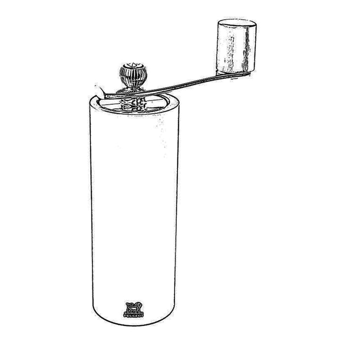 Peugeot Isen Zoutmolen 18 cm - Bruin/Grijs