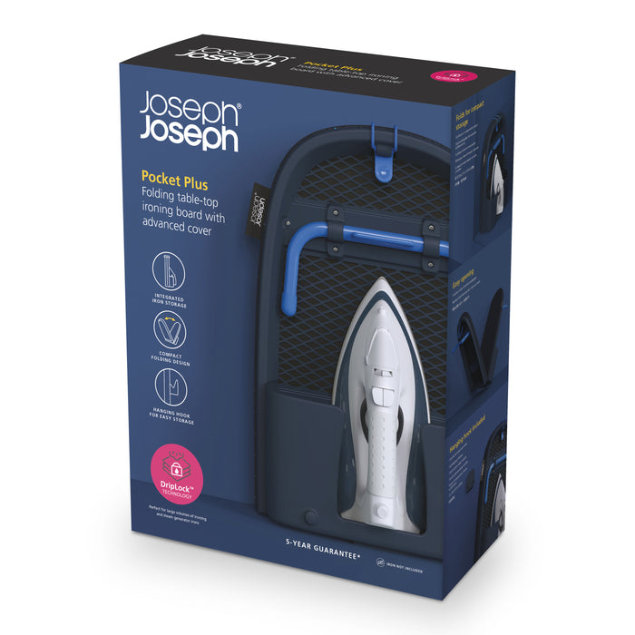 Joseph Joseph Pocket Plus Vouwbare Tafel Strijkplank - Donkerblauw