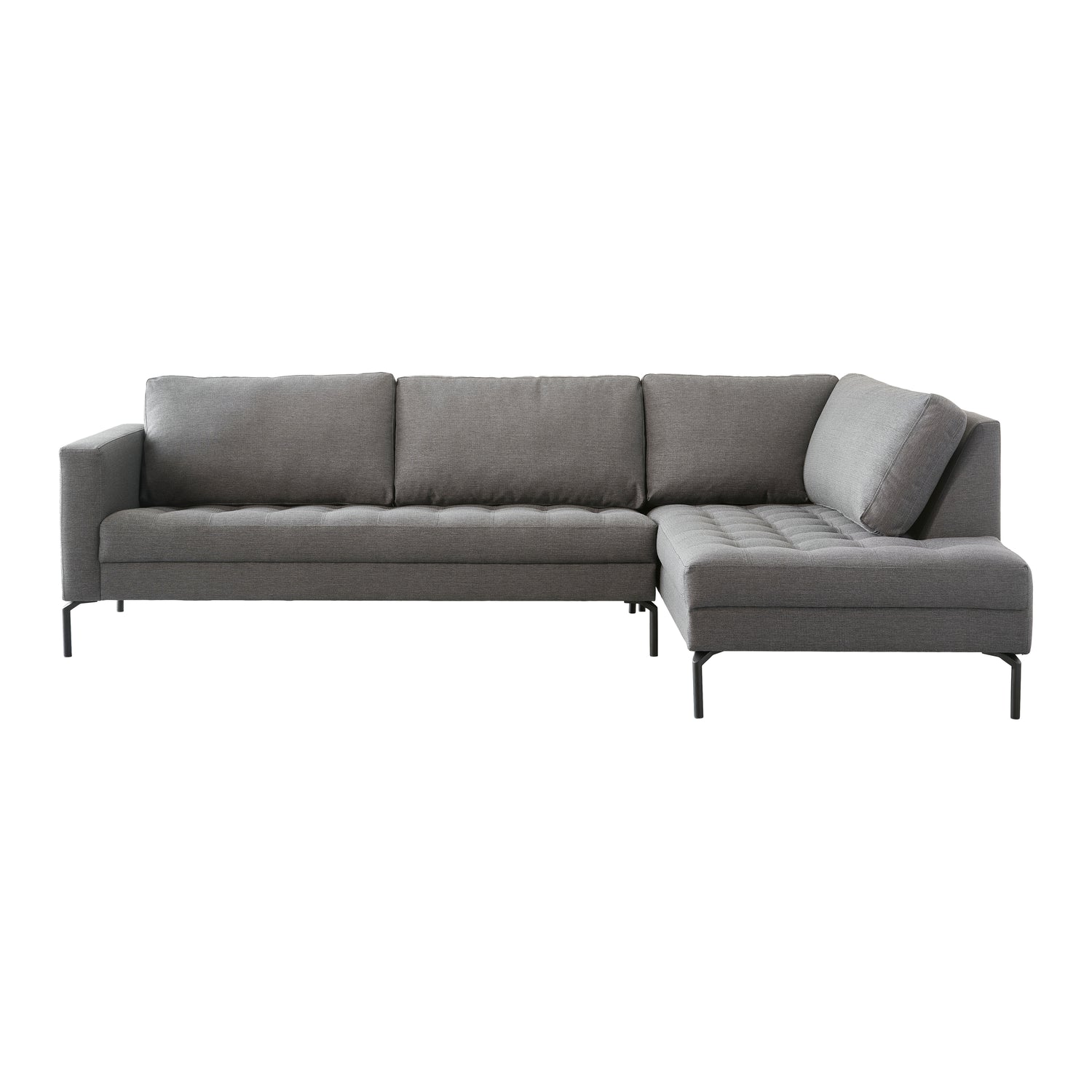 MOOS River Hoekbank Rechts - Donkergrijs