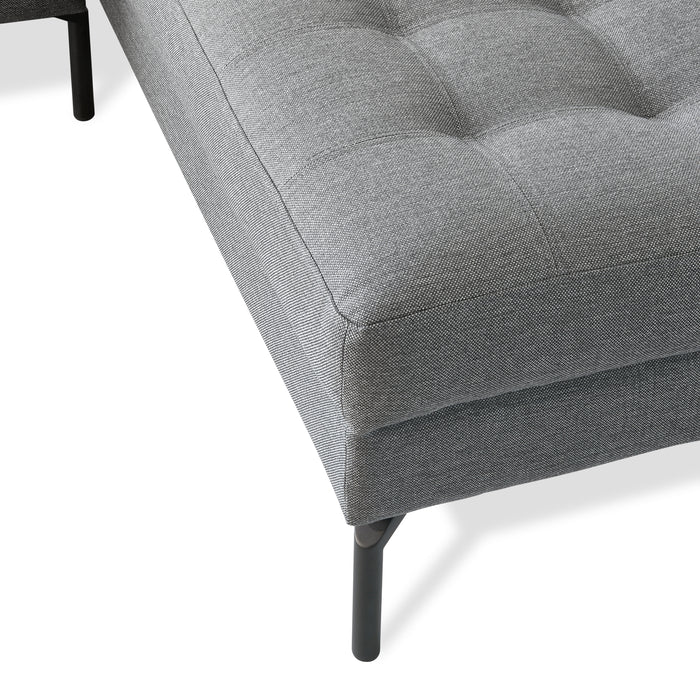 MOOS River Hoekbank Rechts - Donkergrijs