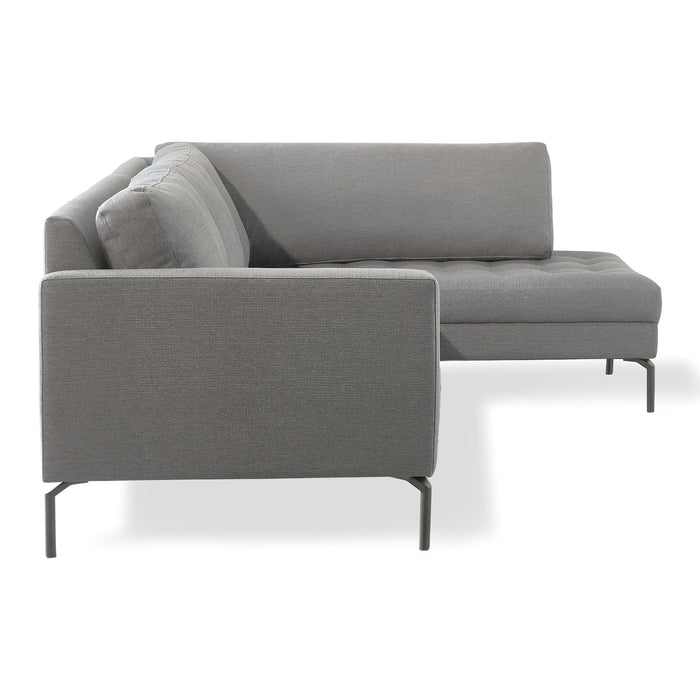 MOOS River Hoekbank Rechts - Donkergrijs