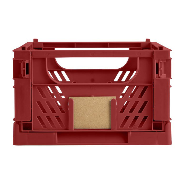 Lisomme Luuk opvouwbaar krat rood - 33 x 24,5 cm