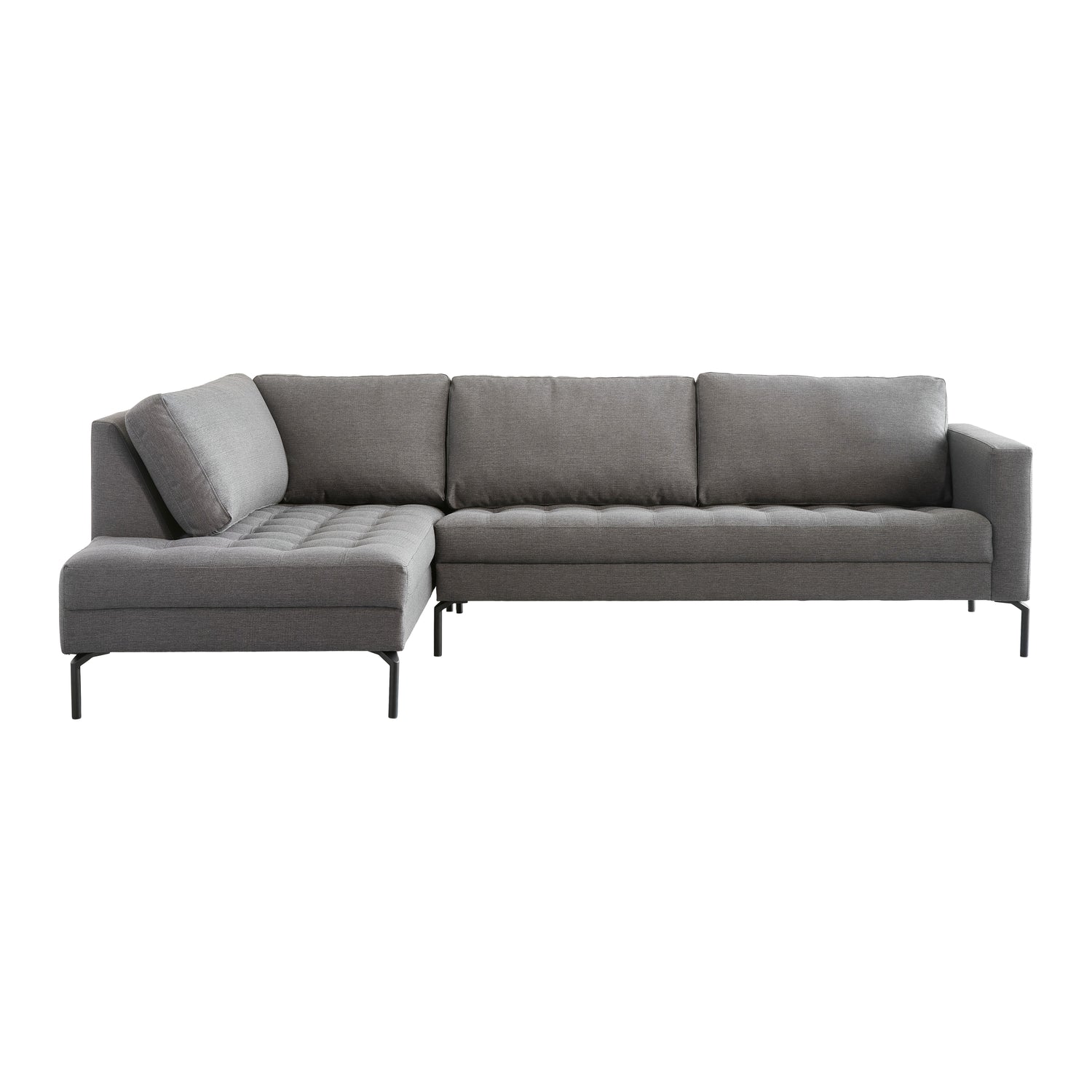 MOOS River Hoekbank Links - Donkergrijs