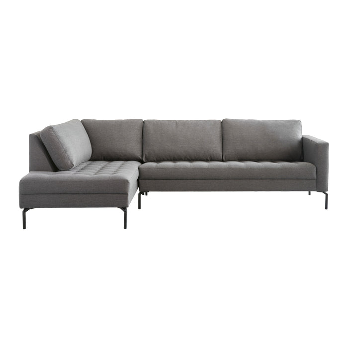 MOOS River Hoekbank Links - Donkergrijs