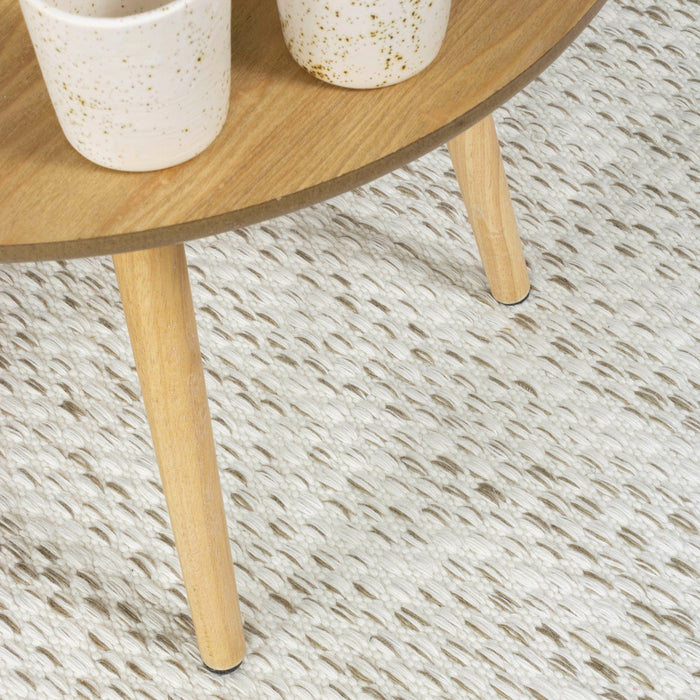 Momo Rugs Vaasa Vloerkleed 200 x 140 cm - Wit/Naturel