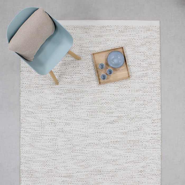 Momo Rugs Vaasa Vloerkleed 200 x 140 cm - Wit/Naturel