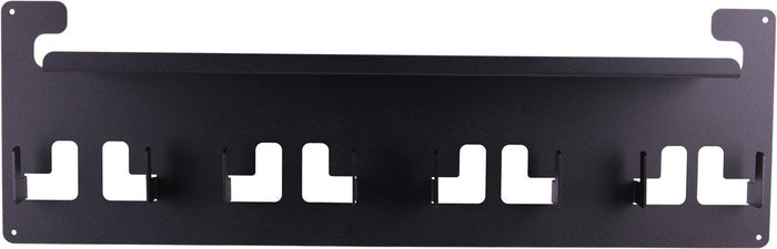 Gorillz Area Wandkapstok met Hoedenplank - Kapstok met 8 Haken - Zwart