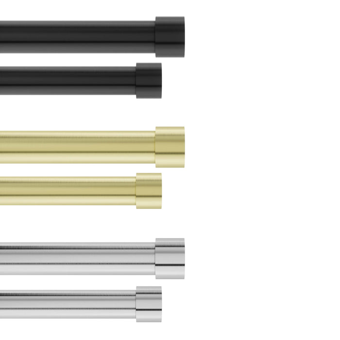 Umbra Cappa Gordijnroede 305 - 457 cm - Nikkel/Zilver