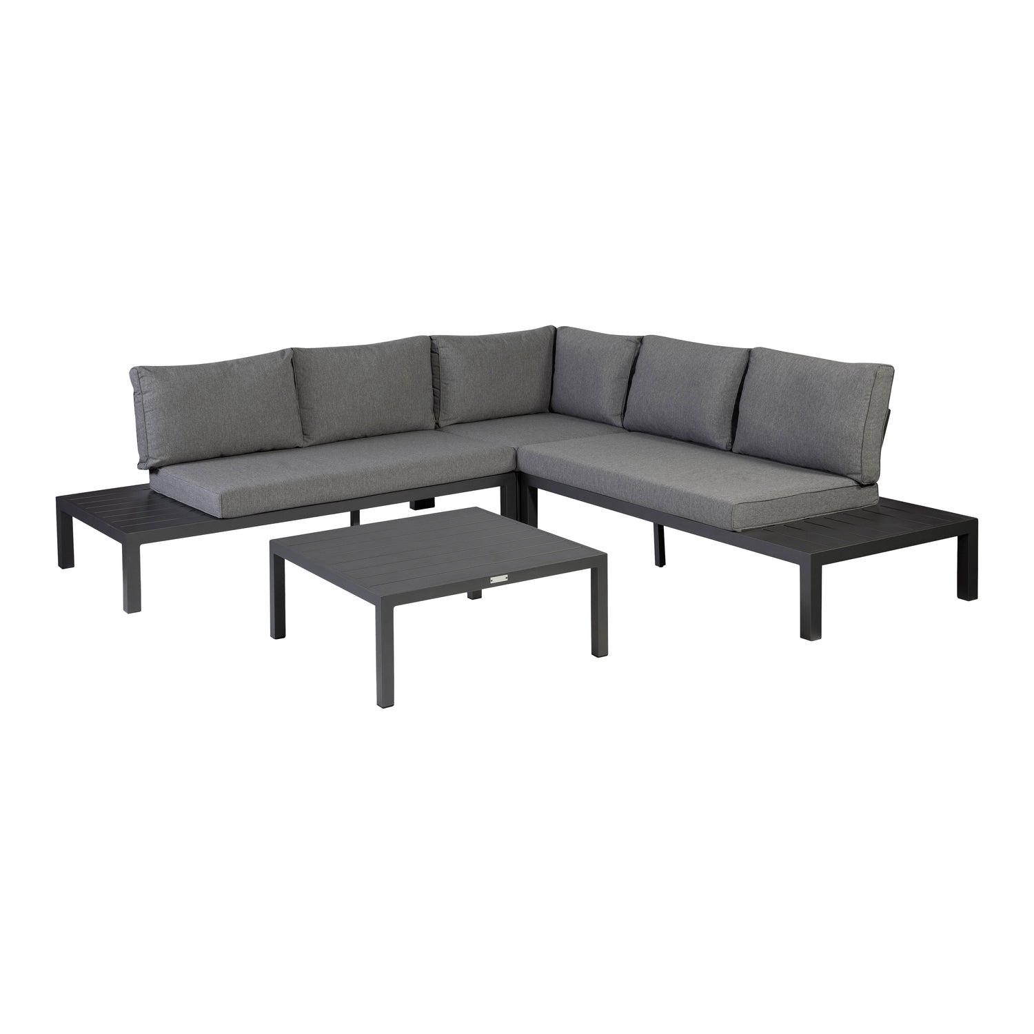 WOOOD La Vida Loungeset - Aluminium/Antraciet