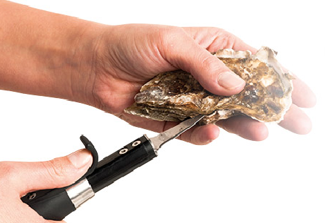 O'Knife oesteropener Zwart - Novac