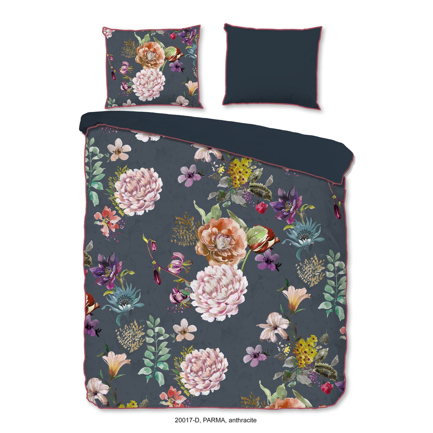 Descano Organic Parma Dekbedovertrek 240 x 220 cm - Antraciet