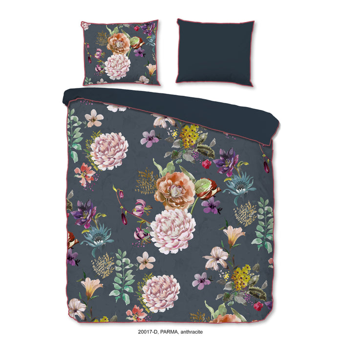 Descano Organic Parma Dekbedovertrek 240 x 220 cm - Antraciet