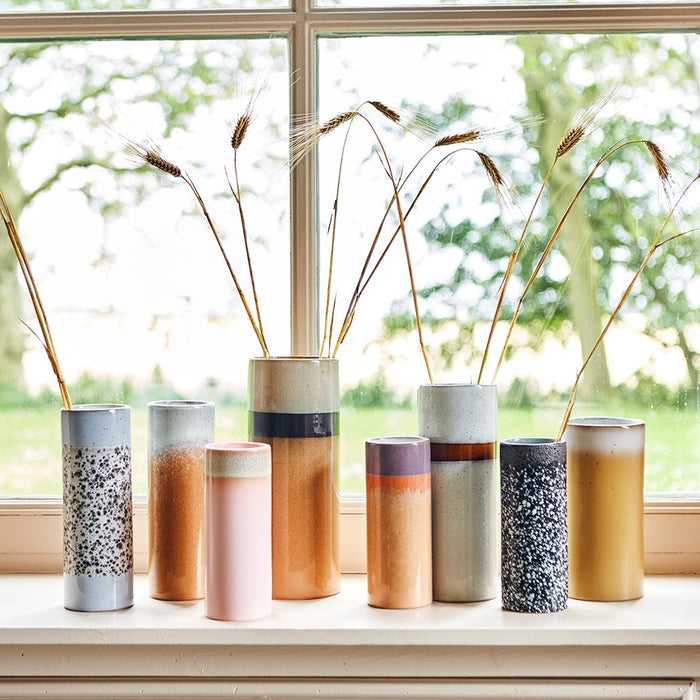 HKliving 70's Vaas - Maat XS - sunset