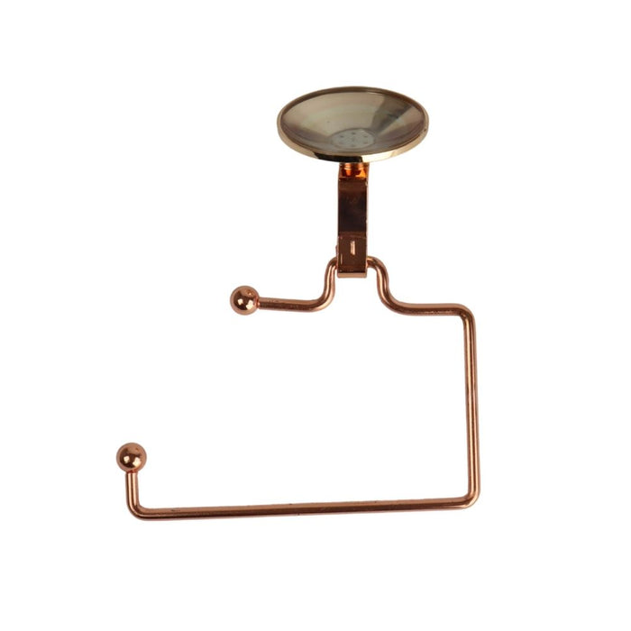 Orange85 Toiletrolhouder zonder Boren Rosegoud met Zuignap Toiletac...