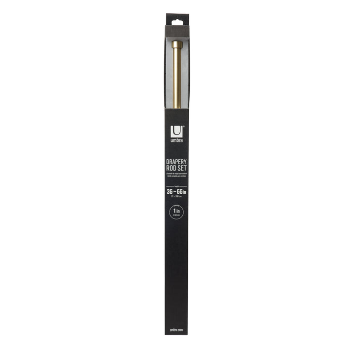 Umbra Cappa Gordijnroede 91 - 168 cm - Messing