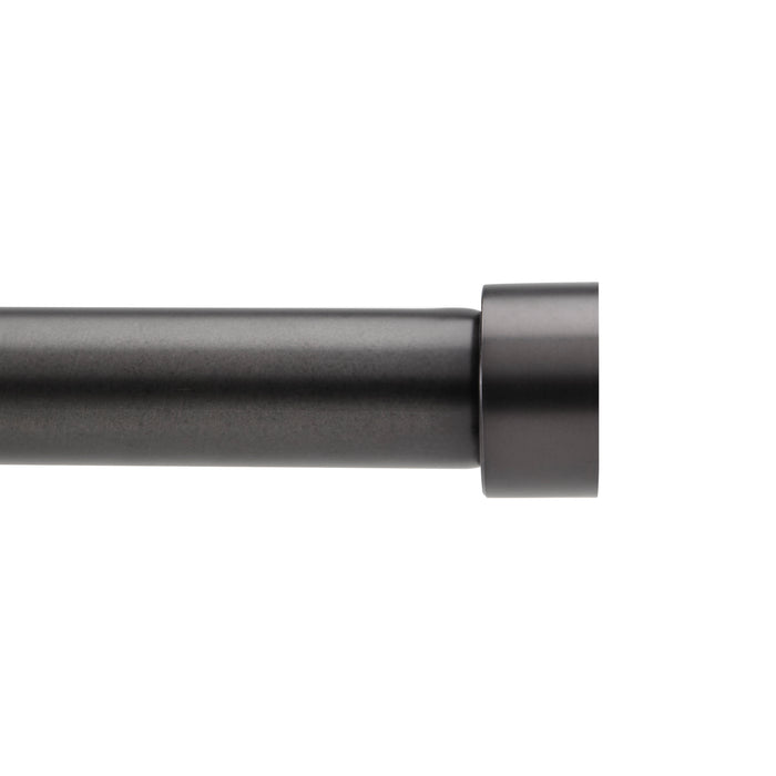 Umbra Cappa Gordijnroede 91 - 168 cm - Geborsteld Zwart