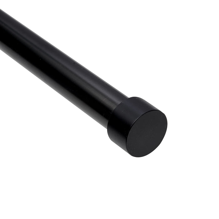 Umbra Cappa Gordijnroede 91 - 168 cm - Geborsteld Zwart