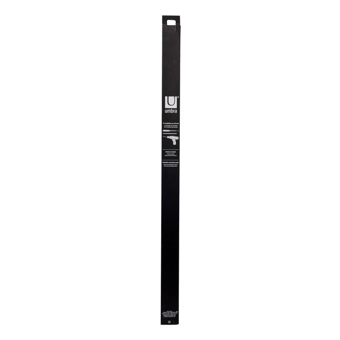 Umbra Cappa Gordijnroede 168 - 305 cm - Geborsteld Zwart