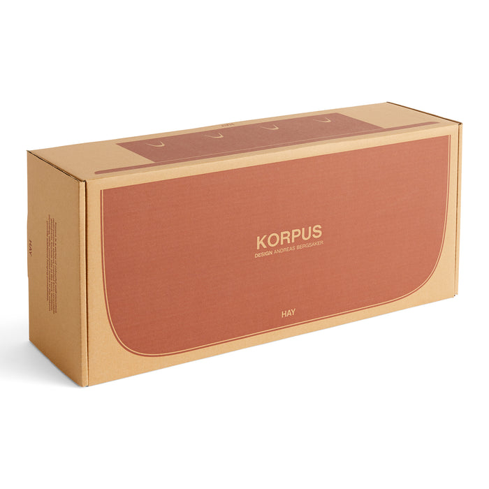 HAY Korpus Wandplank M - Brick red