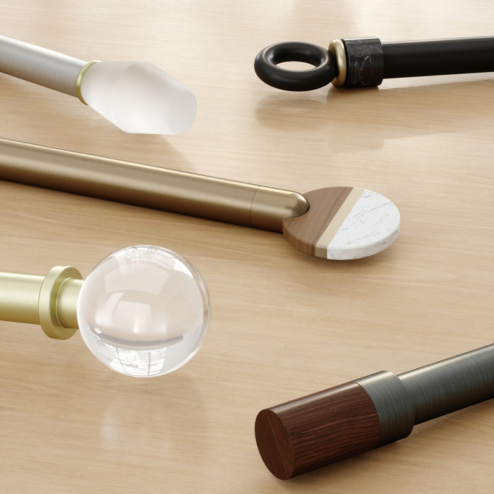 Umbra Circo Gordijnroede 91 - 183 cm - Mat Zwart