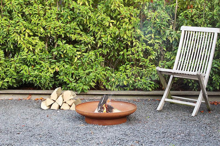 2L Home and Garden 2L Home & Garden vuurschaal 60cm Roest deluxe