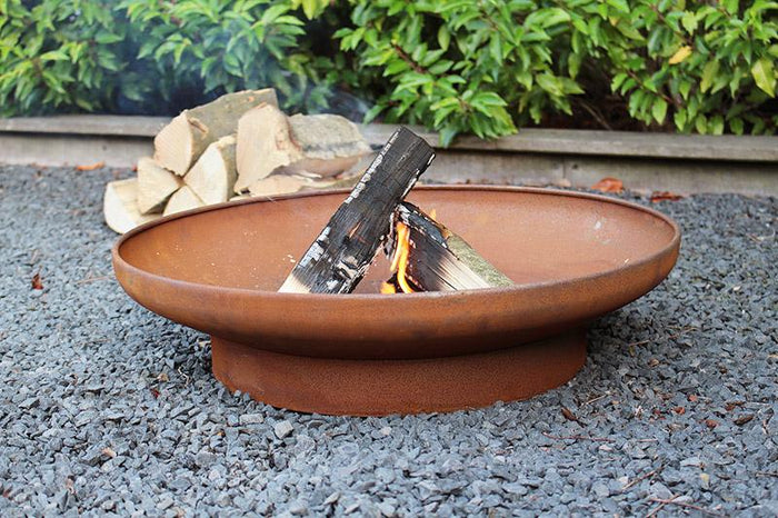 2L Home and Garden 2L Home & Garden vuurschaal 60cm Roest deluxe