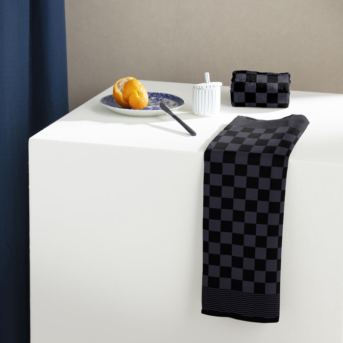 DDDDD theedoek Barbeque - 60x65cm - Antraciet - 6 stuks