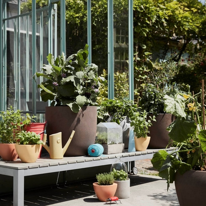 Capi Europe Urban Smooth Egg Planter Bloempot 35 cm