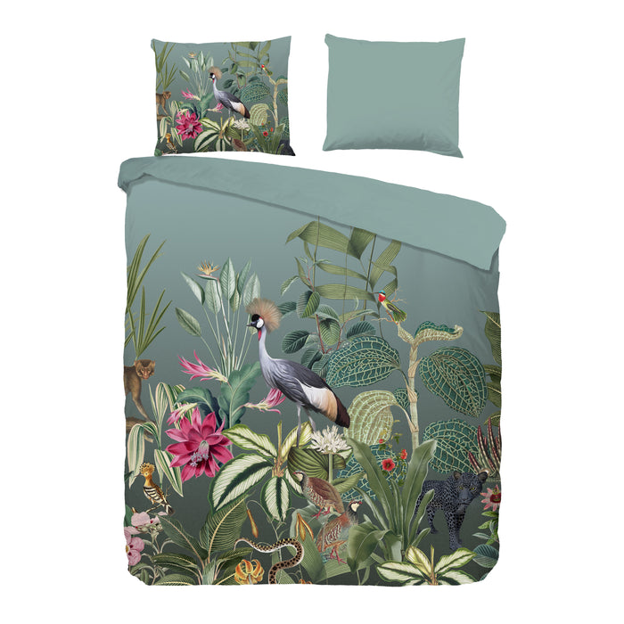 Good Morning Jill Dekbedovertrek 240 x 220 cm - Groen