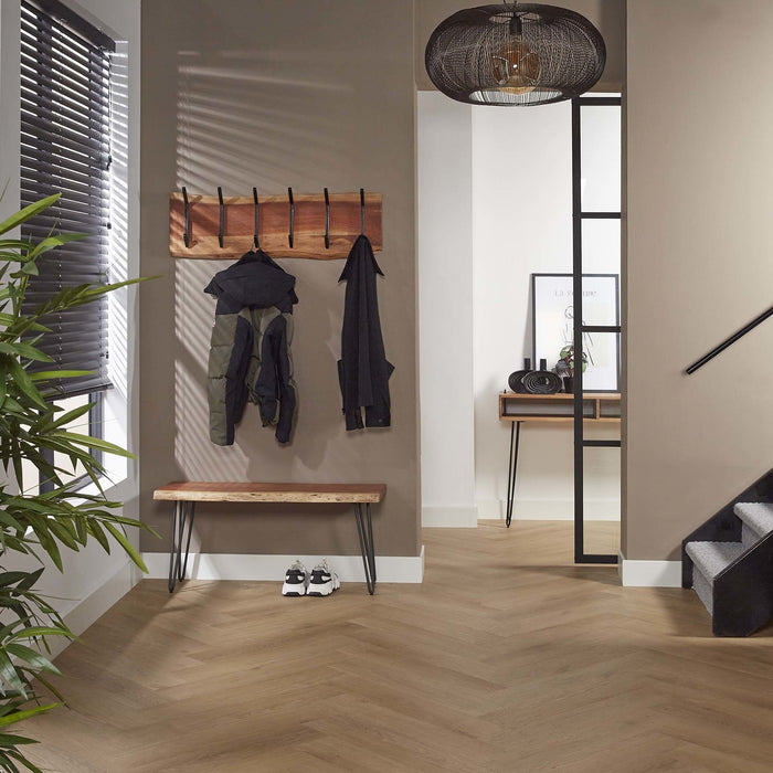 LT-Luce Kapstok Edge 2x6 Haaks Acacia Naturel 100cm