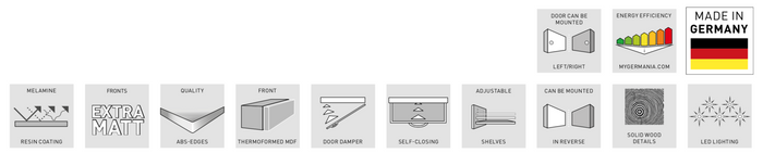 Germania Tropea Badkamerkast Medium