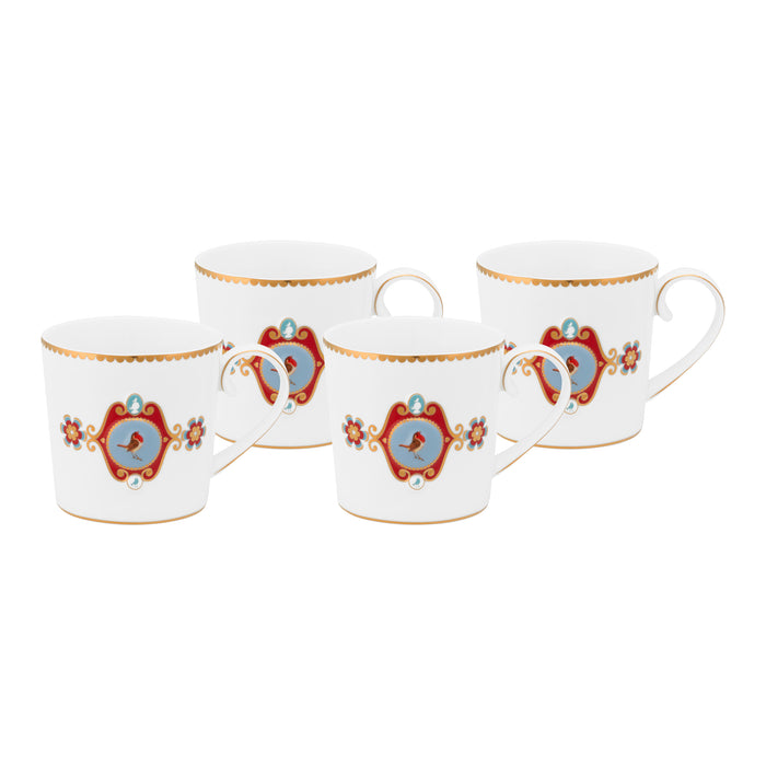 Pip Studio Love Birds Mokken 4 st. - 0,15 L