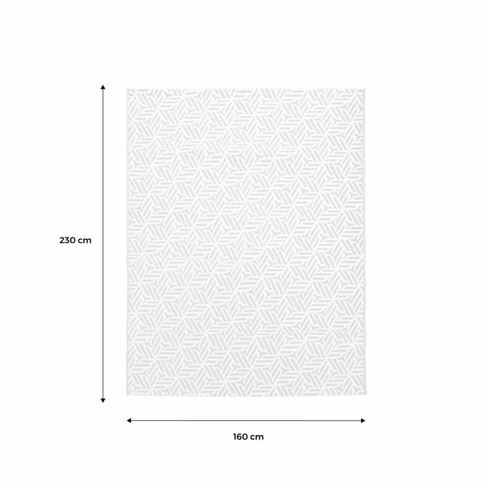 sweeek - Buiten|binnen vloerkleed, terracotta print