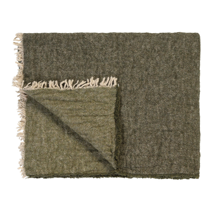 Vandyck Home Sprei 130 x 220 cm - Earth Green