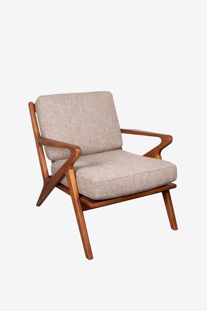 Sissy-Boy Houten stoel mid century bruin