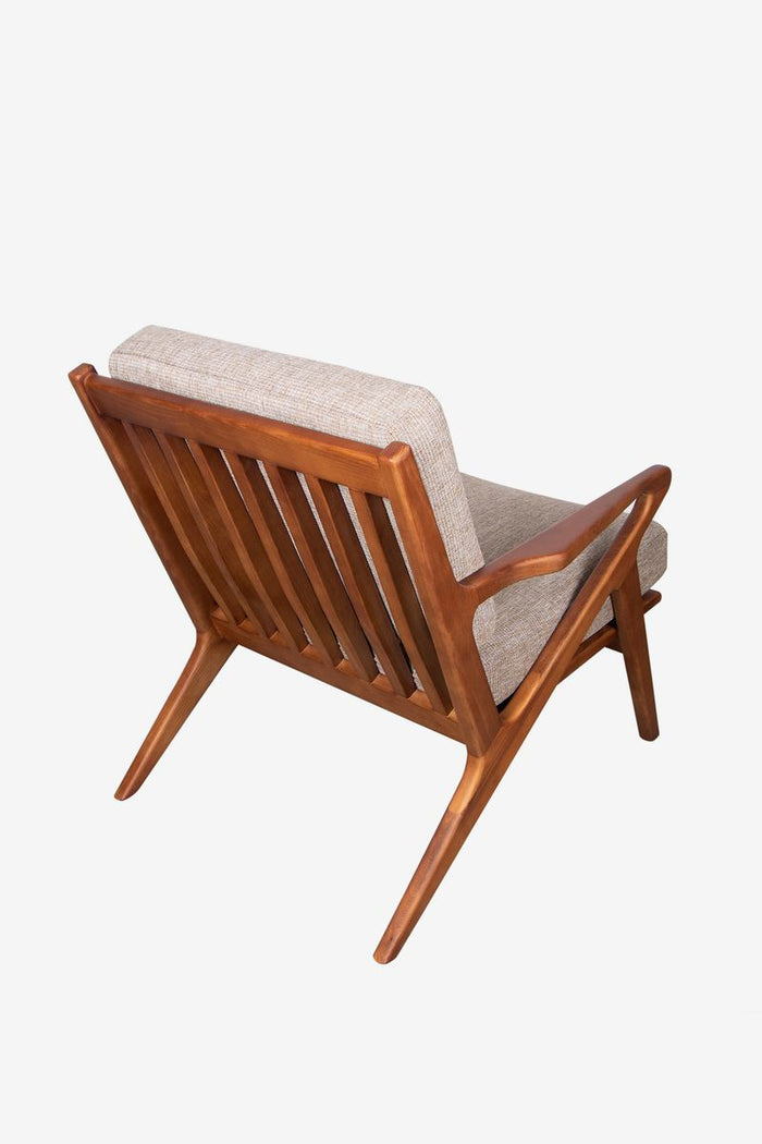 Sissy-Boy Houten stoel mid century bruin