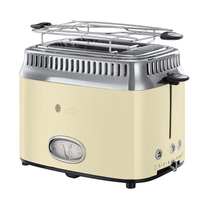 Russell Hobbs Retro Vintage Cream Broodrooster