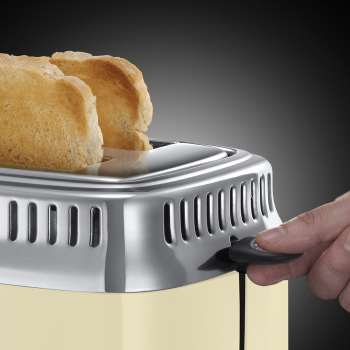 Russell Hobbs Retro Vintage Cream Broodrooster