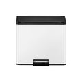EKO Essential Recycler Pedaalemmer 30 Liter (15+15L) - Wit