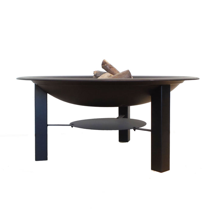 2L Home and Garden 2L Home & Garden vuurschaal 75cm Zwart