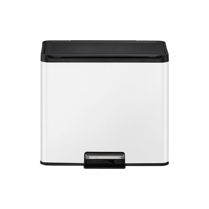 EKO Essential Recycler Pedaalemmer 29 Liter (20+9L) - Wit