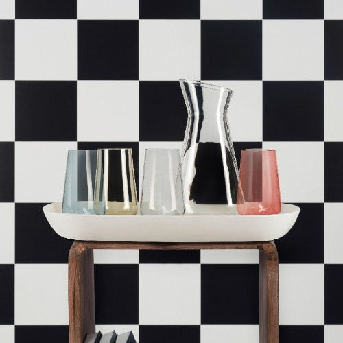 4-delige Glazenset Pangea, 55cl, Transparant - Kunststof - Omada