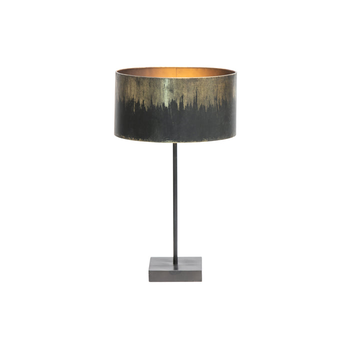 WOOOD Blackout tafellamp metaal zwart
