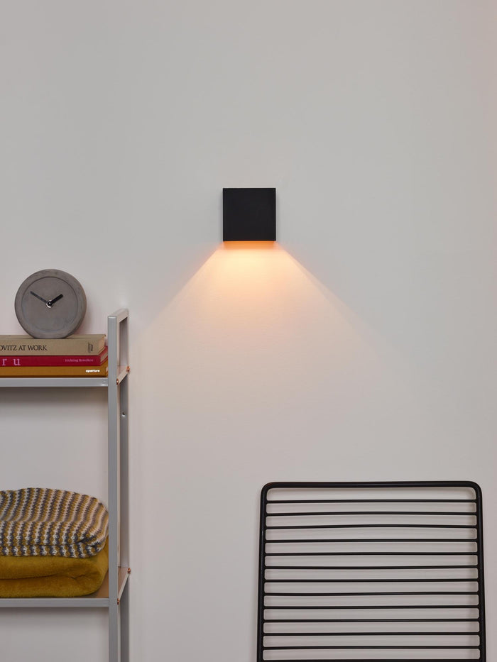 Lucide XIO Wandlamp - Zwart