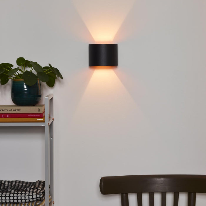 Lucide XIO Wandlamp - Zwart
