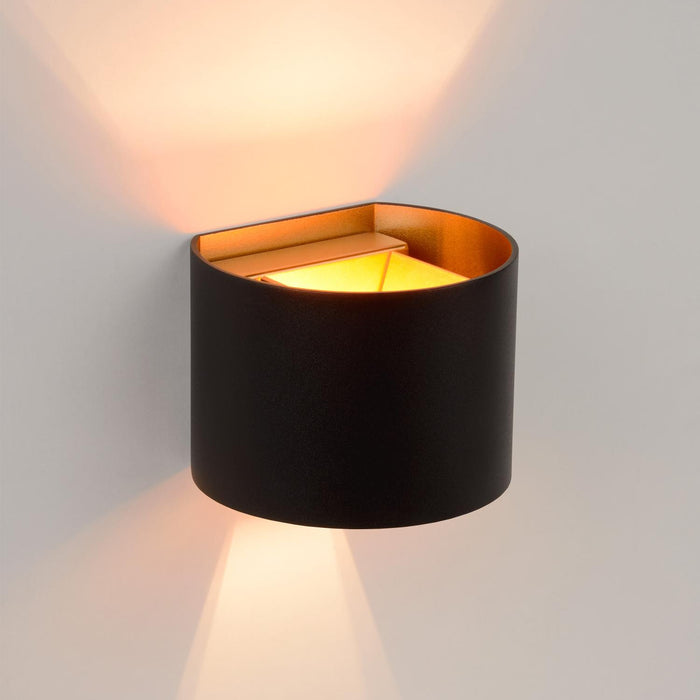 Lucide XIO Wandlamp - Zwart