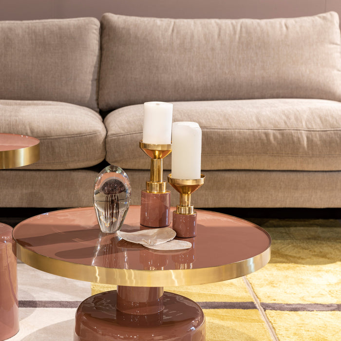 Zuiver Glam Kandelaar - Roze